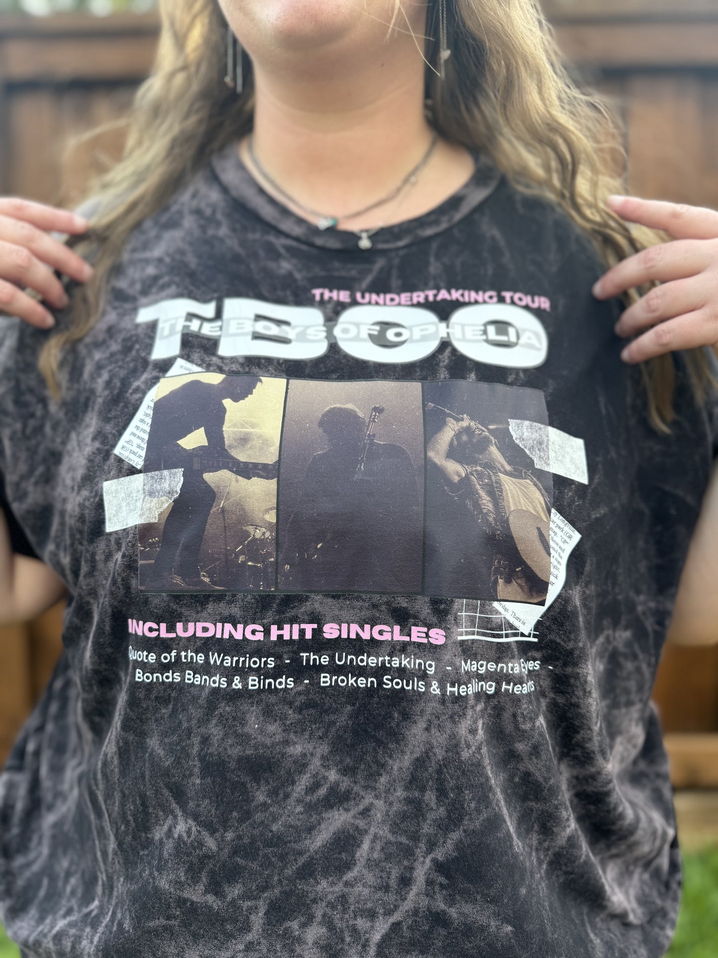 The Boys of Ophelia Band Tee ***IMPERFECT ITEM - SIZE MEDIUM***