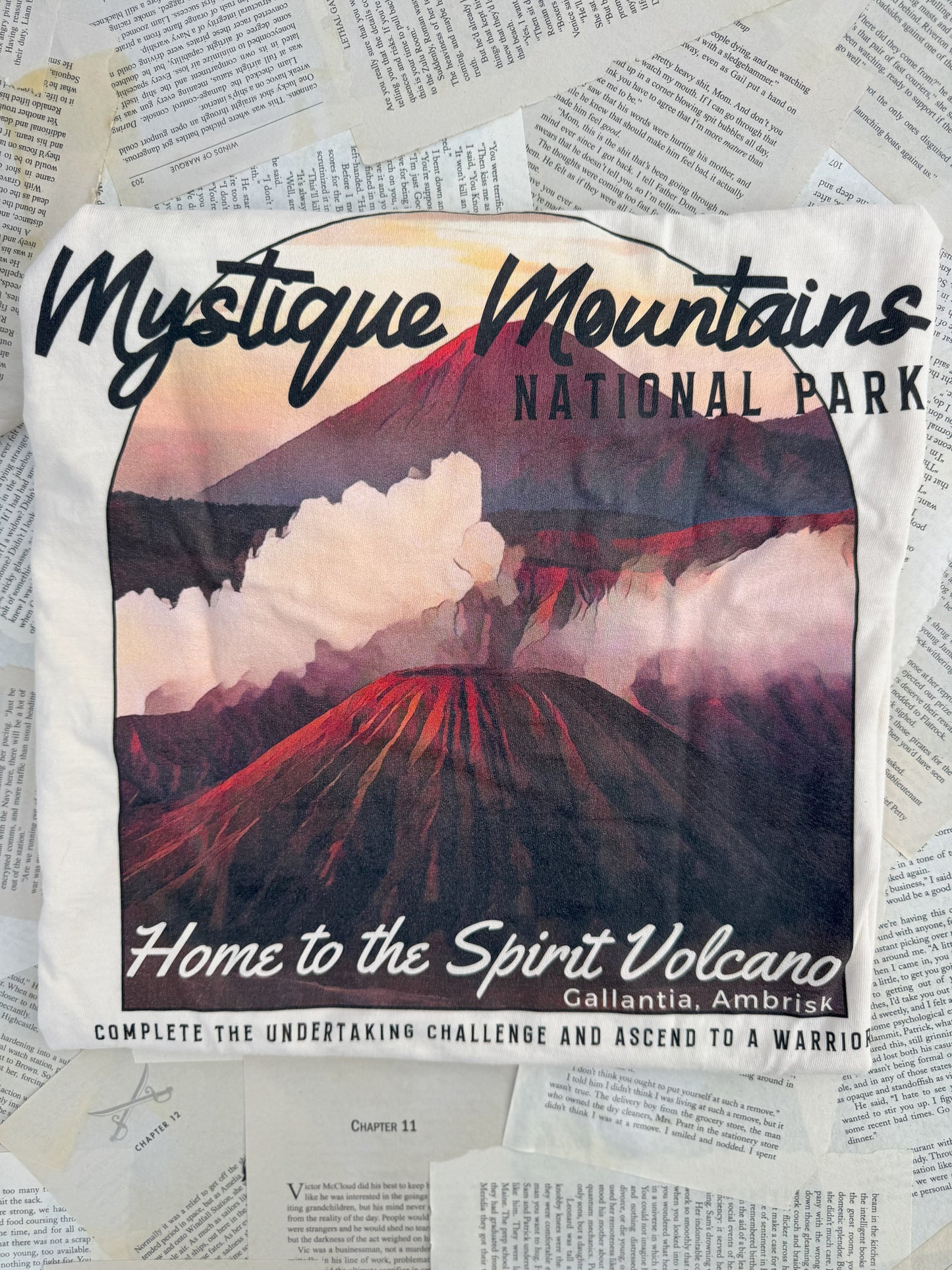 Mystique Mountains National Park Tee - ***SAMPLE COLOR - Size 2XL***