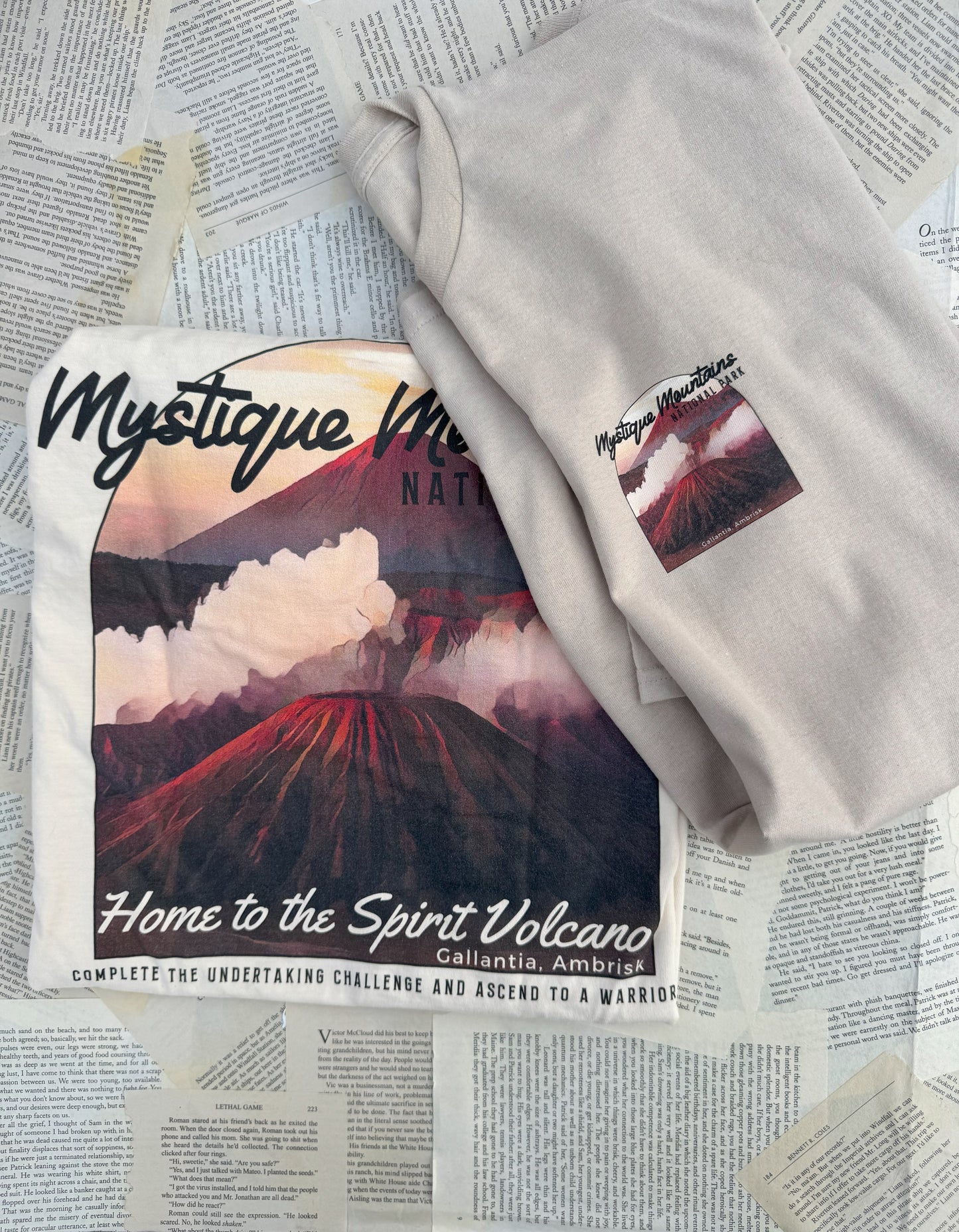Mystique Mountains National Park Tee - ***SAMPLE COLOR - Size 2XL***