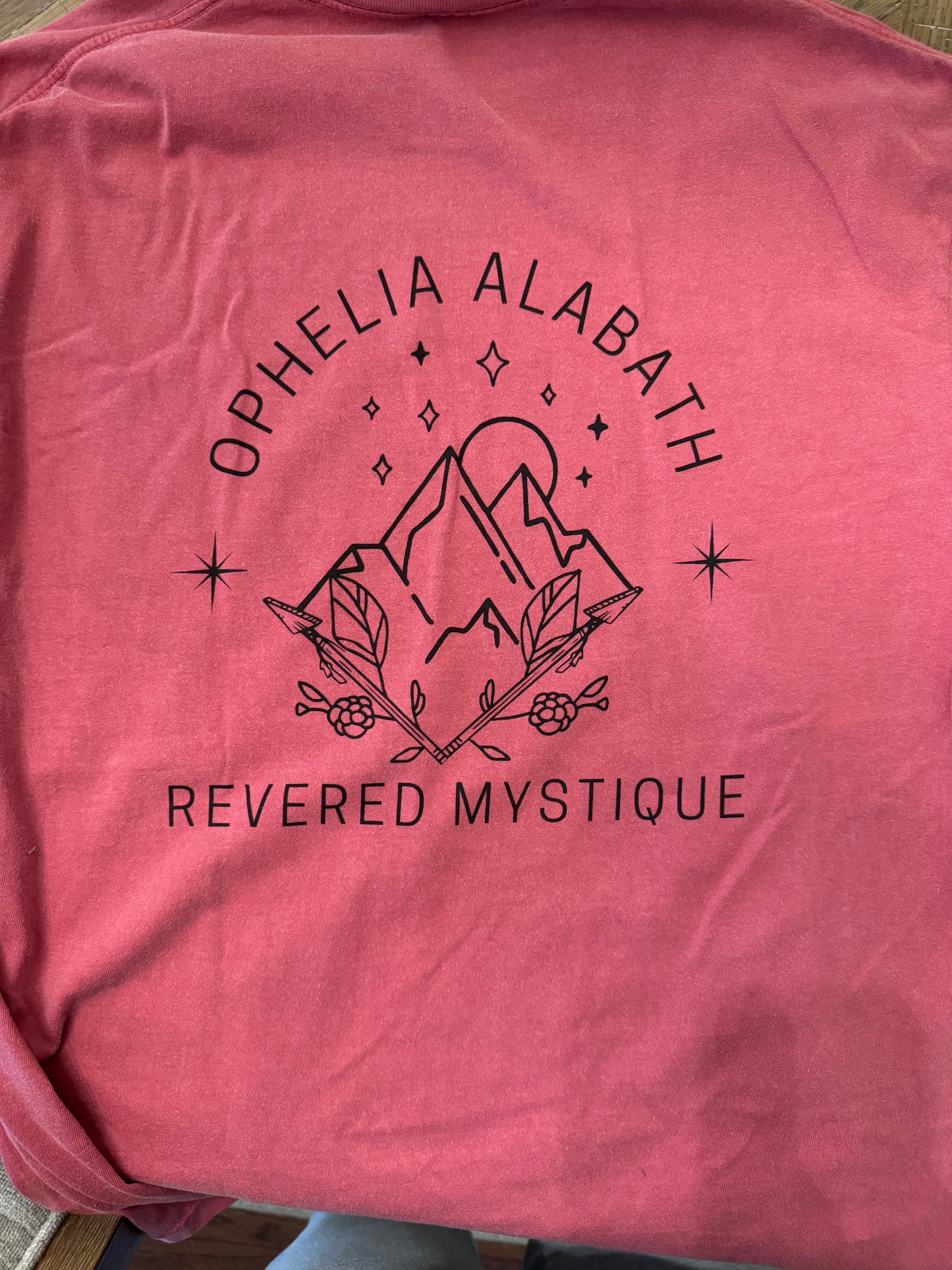 Ophelia Alabath Revered Mystique Tee - ***IMPERFECT ITEM/RETIRED DESIGN/SAMPLE COLOR - Size XL***
