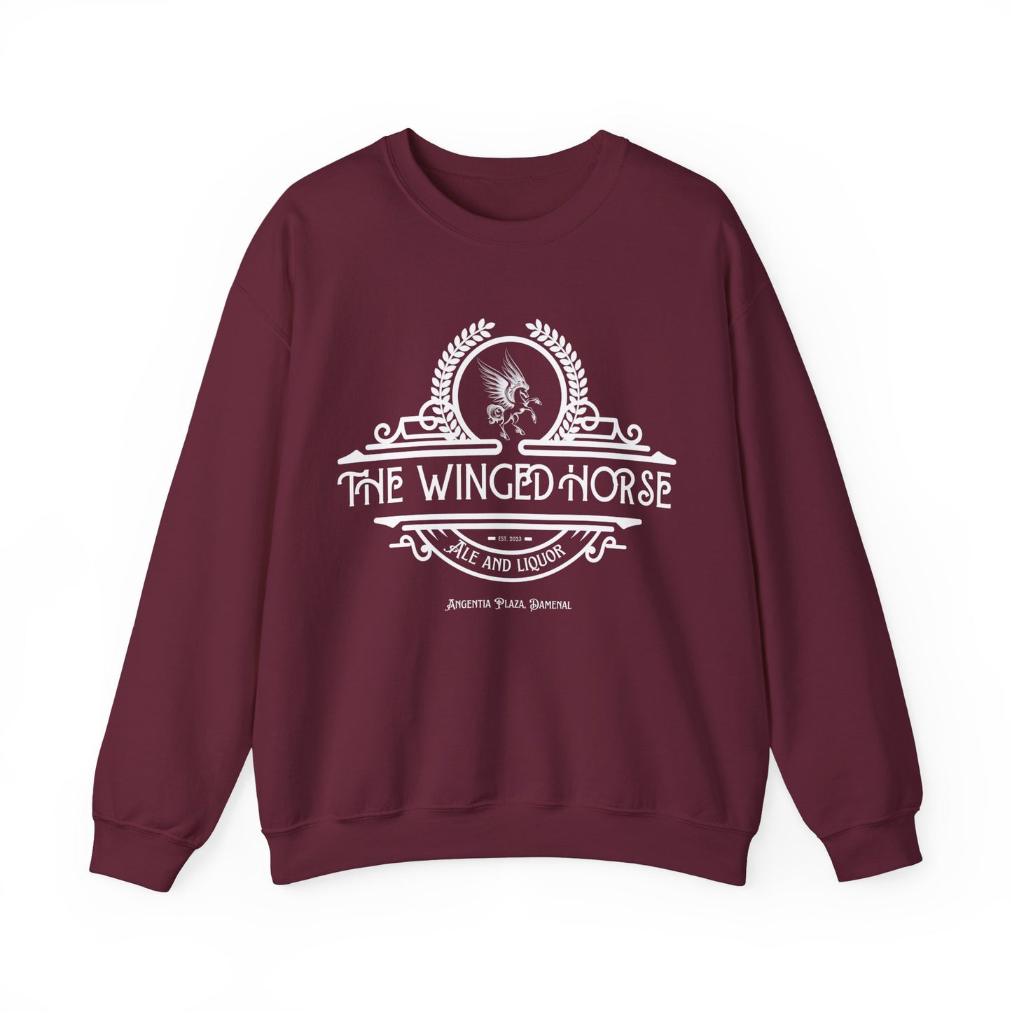 The Winged Horse Crewneck